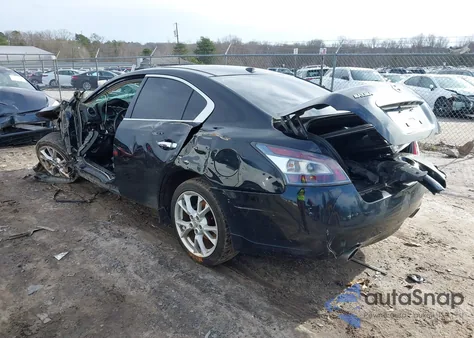 2014 Nissan Maxima 3.5 Sv из США, поврежденный, VIN 1N4AA5AP9EC489004